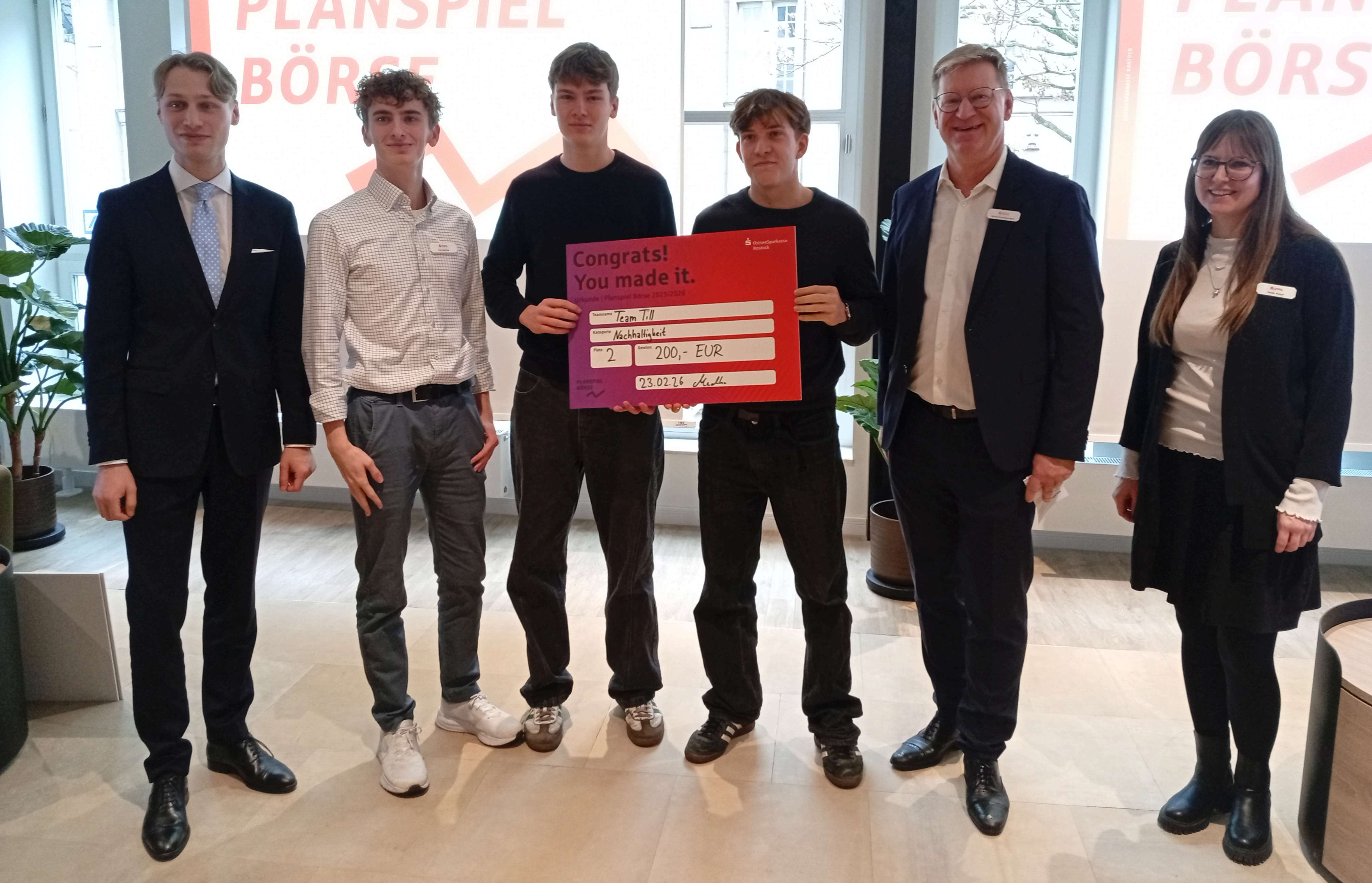 Till und Albert (Klasse 12)